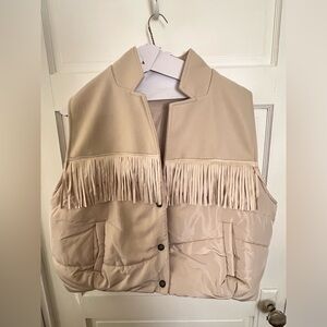 Two2Fly Western Fringe Vest XL